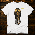 Fußabdruck - T-Shirt