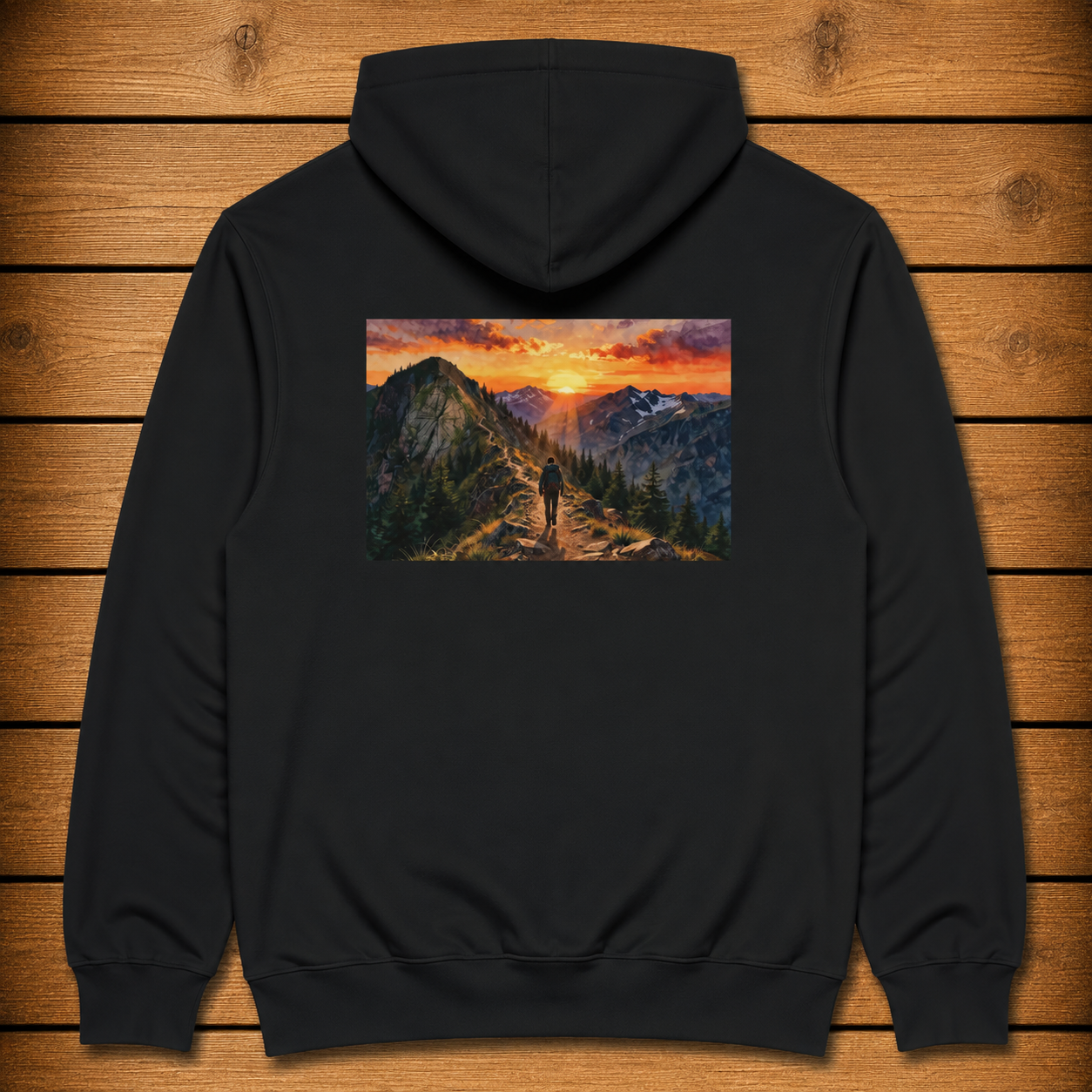 Persiguiendo atardeceres - Sudadera con capucha