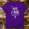 Ja, ich laufe - T-Shirt