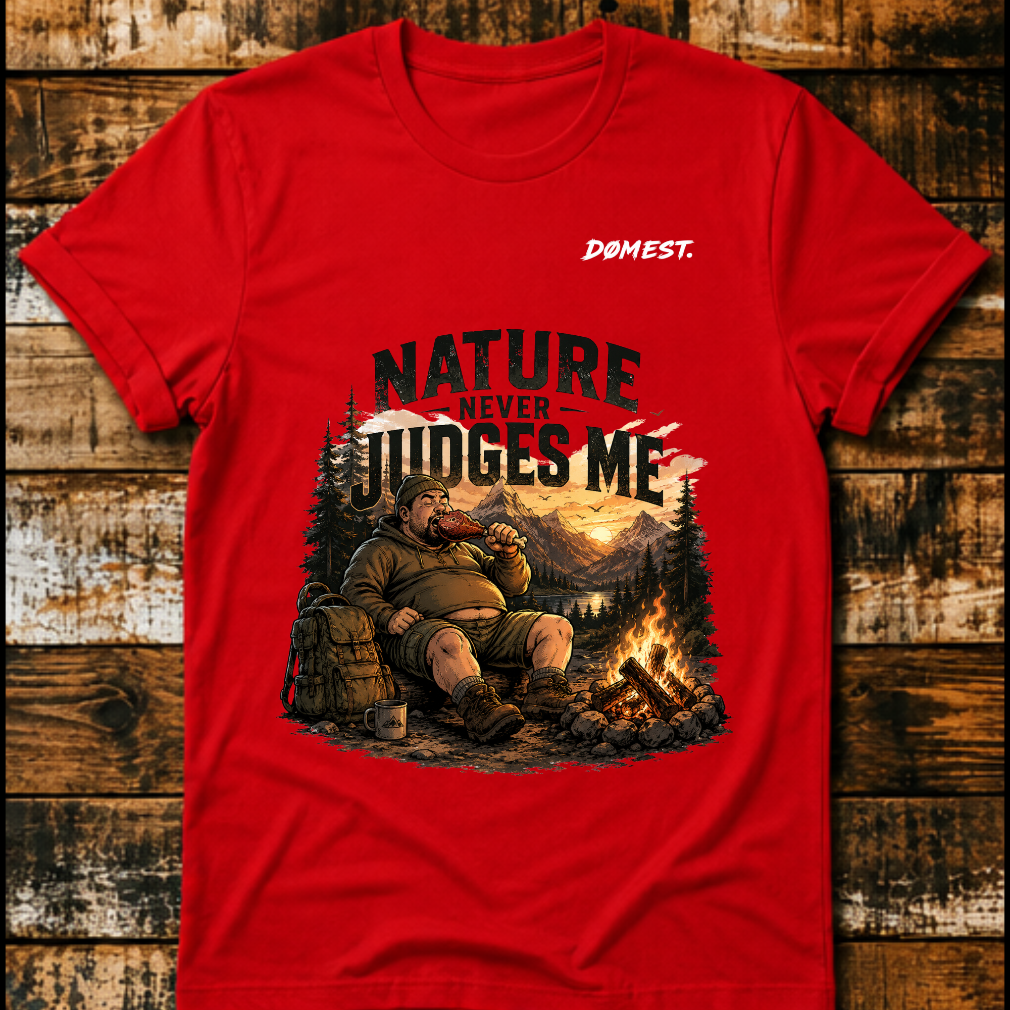 Nature Never Judges Me - T-Shirt