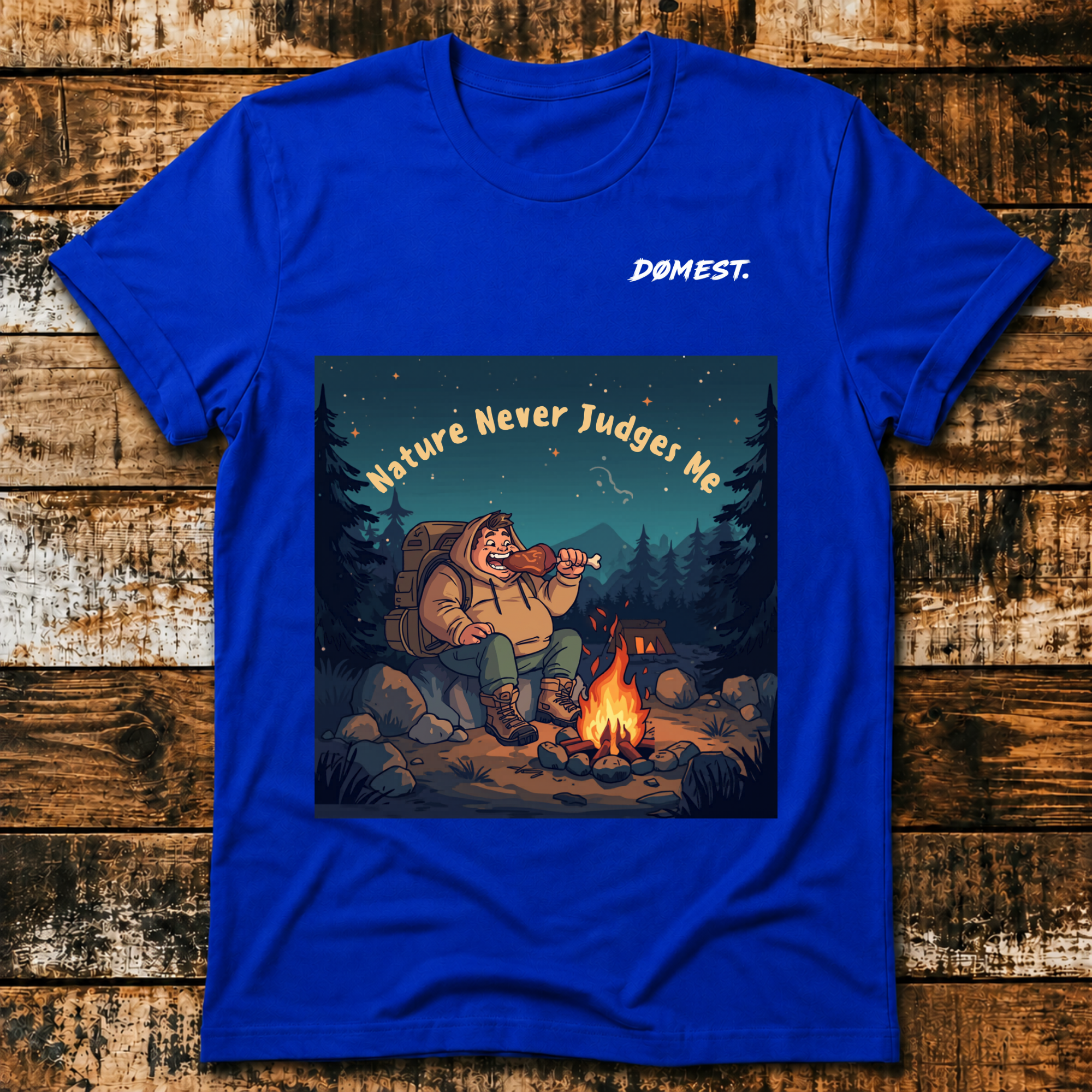 Nature Never Judges Me - Comic Art T-Shirt